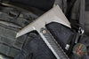 RMJ Tactical Ragnarok 12- Tomahawk- Tungsten Finished- Black G-10 Handle