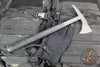 RMJ Shrike Tomahawk- 15.875" Model- S7 Steel- Black Handle Spike End