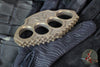 RMJ Tactical - Uncle Stumpy's Snuckles- Brass- Vintage Patina