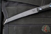 RMJ Stabby Guy- Ringed Chisel Tip- Textured Black Finished- Black G-10