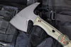 RMJ Tactical- Storm Crow Tomahawk- Tungsten Cerakote Finished- Dirty Olive G-10