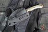 RMJ Coho- Small EDC Knife- Tungsten Gray- Dirty Olive G-10 Handle- MAGNACUT