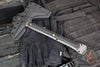 RMJ Tactical Ragnarok 12- Tomahawk- Tungsten Finished- Black G-10 Handle