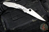 Spyderco Police Folding Knife- Stainless Steel Handle- Spear Point Satin Blade C07P