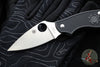 Spyderco Metropolitan Slipjoint Knife- Black FRN Handle- Satin Plain Edge C213PBK