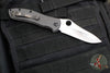 Spyderco Bradley 2 Folder- Drop Point- Carbon Fiber Handle- Satin Blade C134CFP2