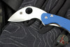 Spyderco Balance R.I.L. (Reeve Integral Lock) Folder- Cobalt Blue G-10 Handle- Satin SPY27 Steel Blade C141GPCBL