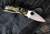 Spyderco Chaparral Raffir Noble Designed Handle Satin Flat Ground Lockback Knife C152RNP