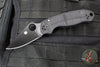 Spyderco Para 3- Salt- Compression Lock Folder- Black Textured G-10 Handle- Black Magnacut Steel Blade C223GMCBKP