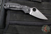 Spyderco Para 3- Salt- Compression Lock Folder- Black Textured G-10 Handle- Black Magnacut Steel Blade C223GMCBKP
