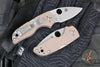 Spyderco Lil' Native- Mid Lockback- Brown G-10 Handle- Satin Flat Ground 15V Blade C230MBGPBN15V