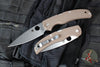 Spyderco Native Chief- Brown G-10 Handle- Drop Point Satin Blade C244GPBN15V