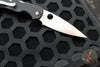 Spyderco Native Chief- Black Handle- Drop Point Satin Blade C244GP