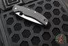 Spyderco Native Chief- Black Handle- Drop Point Satin Blade C244GP