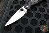 Spyderco Native Chief Folding Knife- Black FRN Handle- Satin Blade C244PBK