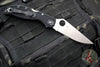 Spyderco Stretch 2 XL Lockback Knife- Black FRN Handle- Satin Flat Ground Blade C258PBK