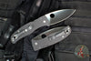 Spyderco Bodacious Compression Lock Folder- Carbon Fiber Handle- Satin S90V Steel Blade C263CFP90V