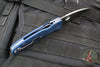 Spyderco Bodacious Compression Lock Folder- Cobalt Blue FRN Handle- Satin SPY27 Steel Blade C263GPCBL