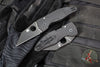 Spyderco Microjimbo Folder- Salt Edition- Wharncliffe- Black G-10 Handle- Black Magnacut Blade C264GMCBKP
