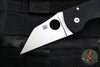 Spyderco Microjimbo Folder- Wharncliffe- Black G-10 Handle- Satin Blade C264GP