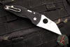 Spyderco Microjimbo Folder- Wharncliffe- Black G-10 Handle- Satin Blade C264GP