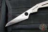 Spyderco NAND Slipjoint Knife- Titanium Handle- Satin Plain Edge C270TIP