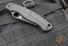 Spyderco Military Folding Knife- Modified Clip Point- Salt- Black G-10 Handle- Black Magnacut Steel Blade C36GMCBKP2