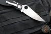 Spyderco Military Folding Knife- Compression Lock- Modified Clip Point- Black G-10- Satin Serrated Blade C36GPS2
