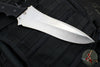Strider Knives Ajax- Stonewash Finished With Black G-10 Handle Scales
