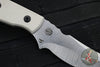 Strider Knives Small Fighting Knife- MSK-S- Textured White G-10 Handle- PSB27 Steel Blade