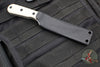 Strider Knives Small Fighting Knife- MSK-S- Textured White G-10 Handle- PSB27 Steel Blade