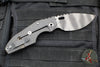 Mick Strider Jibble XL- Tiger Stripe Finished Titanium Handle- Tiger Stripe Finished Blade