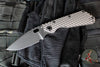 Strider SMF Folder- Spear Point- CC- Double Gunner Grip Titanium Handle- Black Finished Blade- Black Hardware