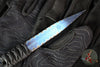 Strider Nail- Titanium- Blued And Flamed- Black Cord "FB3"