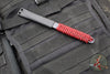 Strider Titanium Nail - Blue Anodized And Flamed- Red/Black Cord RB3
