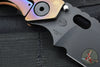 Strider SMF Folder- Drop Point- Copper Top/Anodized Titanium Handle- Black Magnacut Blade