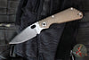 Strider Knives SnG- Drop Point- CC Performance- Antique Bronze Titanium Handle- Stonewash Magnacut Blade