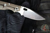 Strider Knives SnG- Drop Point- CC Performance- Antique Bronze Titanium Handle- Stonewash Magnacut Blade
