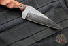 Stroup Knives Bravo 5- Wood Handle- Black Worn Finished Blade B5-WOOD