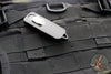 Terrain 365 CAS OTF- Grey Aluminum Handle- Bead Blast Terravantium Blade CAS-GREY