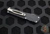Twist Tighe SMALL Clip Point Edge OTF Black with Two-Tone Beadblast Plain Edge Blade 1301-1