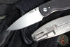 Three Rivers Manufacturing- Neutron 2- Framelock- Coarse Black Flat G-10 Handle- Stonewash Blade