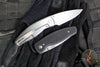 Three Rivers Manufacturing- Neutron 2- Framelock- Coarse Black Flat G-10 Handle- Stonewash Blade