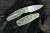 Three Rivers Manufacturing- Neutron 2- Linerlock- Camo Carbon Handle- Gecko- 3D Contoured- Magnacut Stonewash Blade