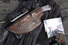 Three Rivers Manufacturing- Tagalong- Fixed Blade- Various Micarta Scales- Stonewash Magnacut Blade
