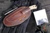 Three Rivers Manufacturing- Tagalong- Fixed Blade- Various Micarta Scales- Stonewash Magnacut Blade