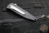 Vintage 10/1998 Microtech MINI Socom Elite- Manual- Black Handle- Black Part Serrated Blade