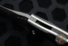 Walter Brend Custom Knives- Blade Show 2014 Mamba Flipper- Carbon Fiber Handle- Damascus Hand Ground Blade