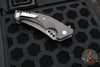 Walter Brend Custom Knives- Blade Show 2014 Mamba Flipper- Carbon Fiber Handle- Damascus Hand Ground Blade