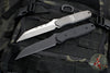 Blackside Customs Americana- Reverse Tanto Edge- Two-Tone Gray Matter Blade Finish- Titanium Handle Scales BSC-AM-TTGM-TI